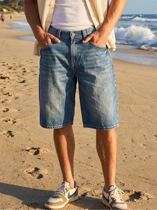 Sean John Other - Y2K Jorts Blue Jean Shorts
